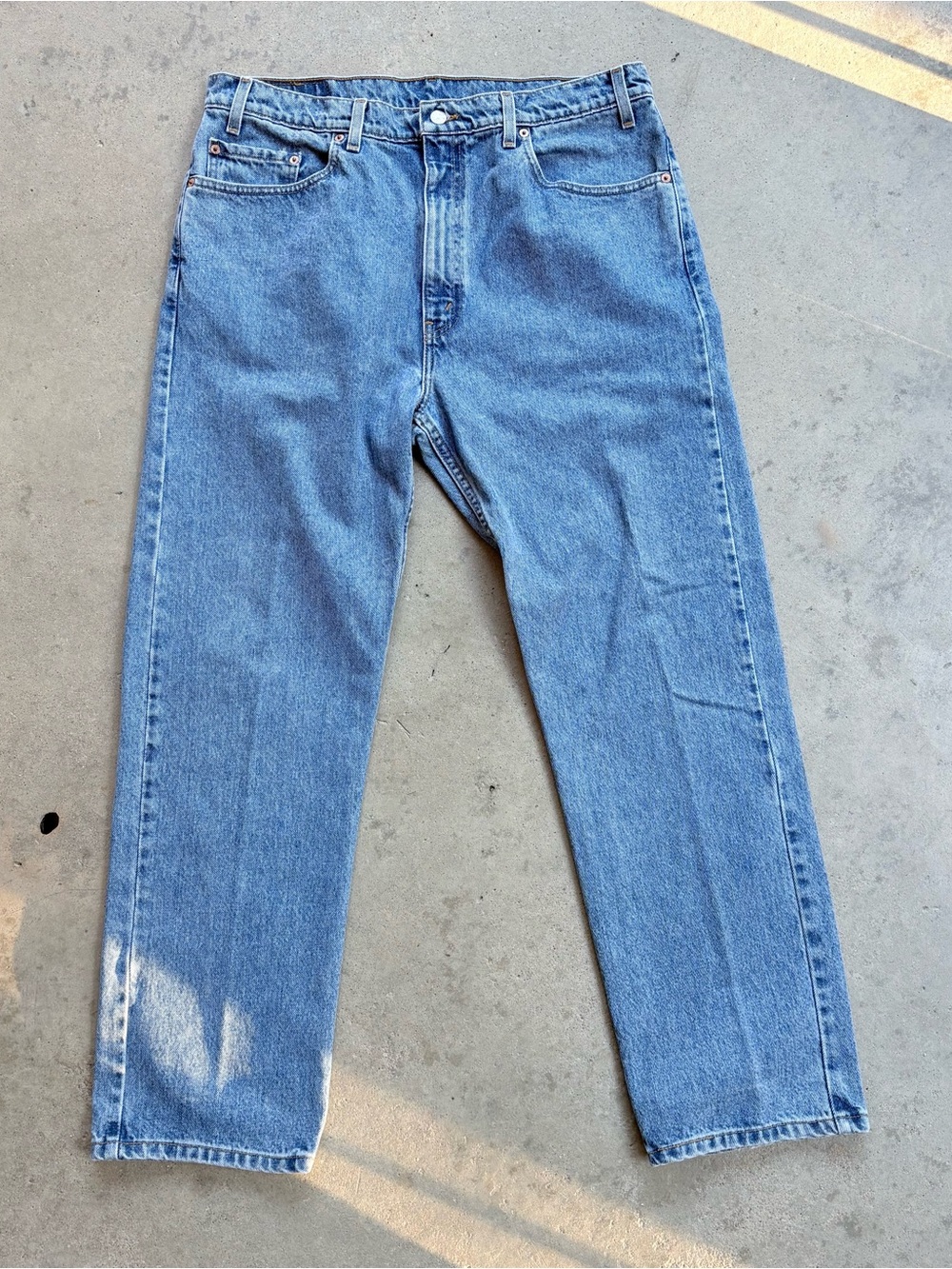 Vintage Levi's 505 Jeans Men's 38x30 Regular Fit Straight Leg 90s 1998